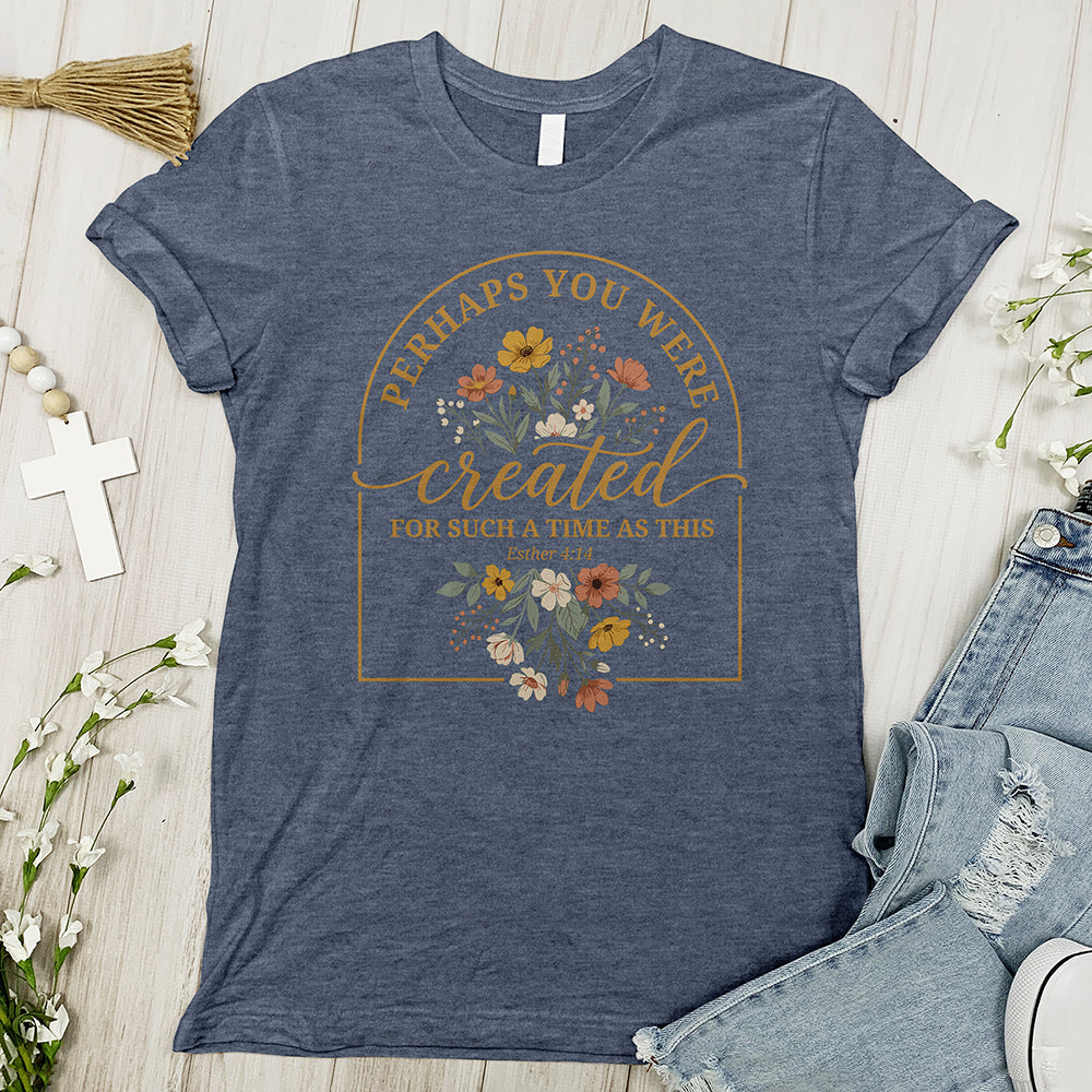 Special Offer Perhaps You Were Created Tee