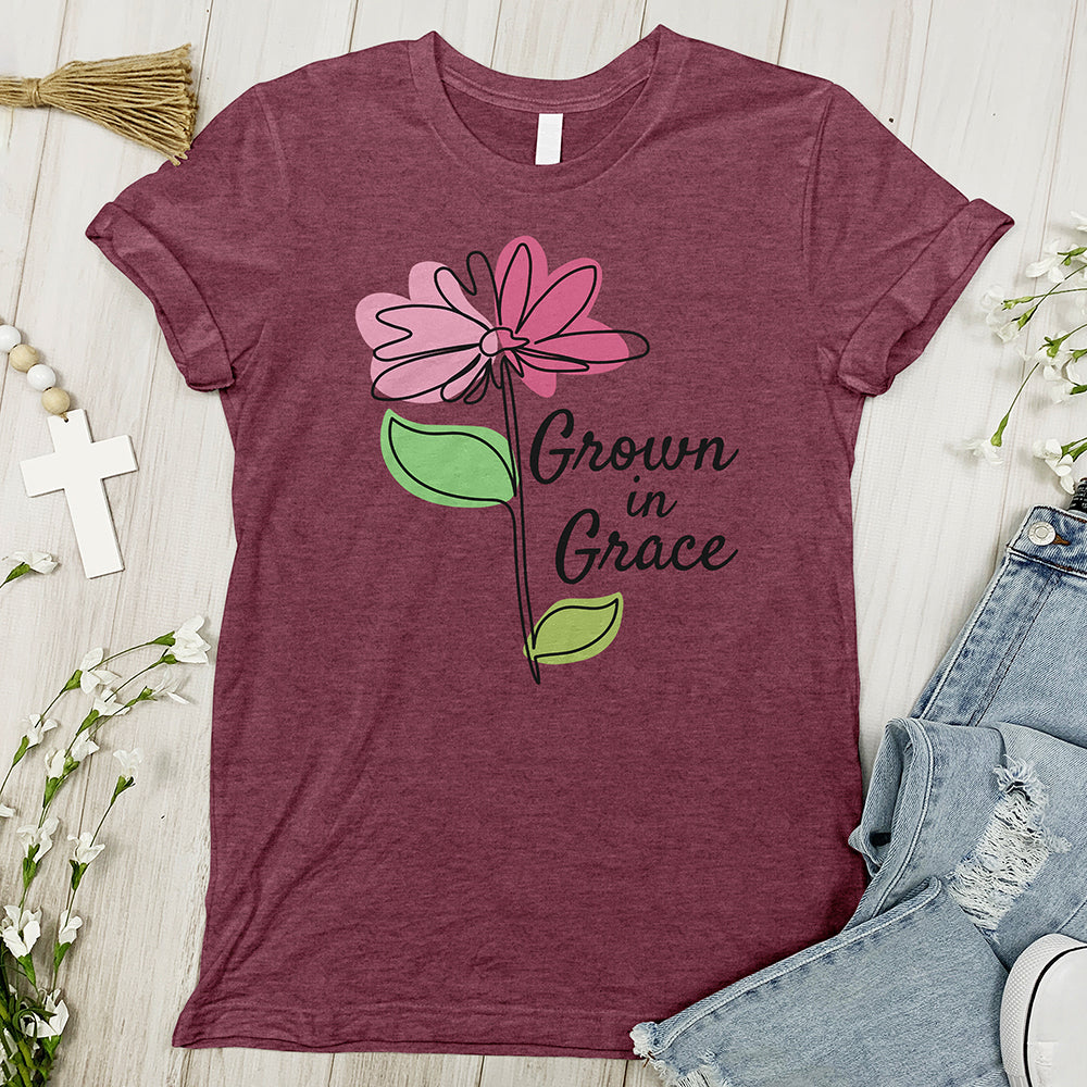 Grown In The Grace - Faith Tee