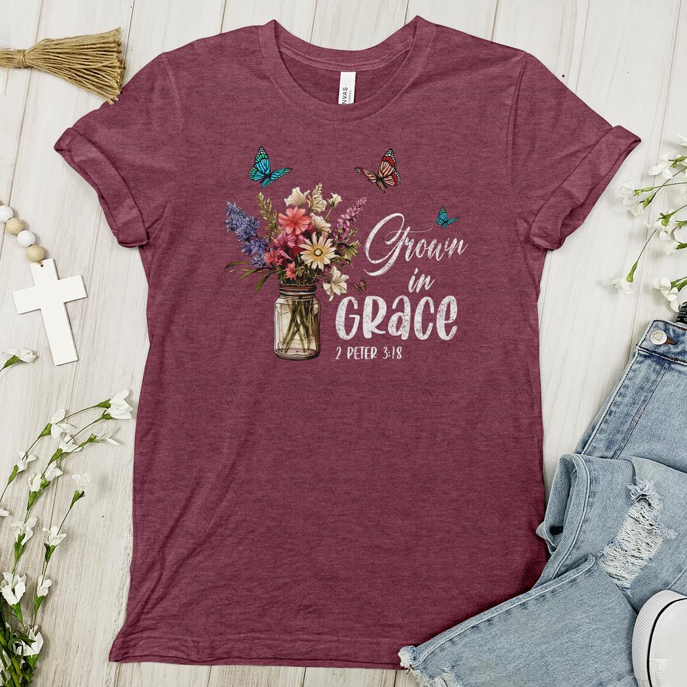 Grown In Grace Tee - Faith Tee
