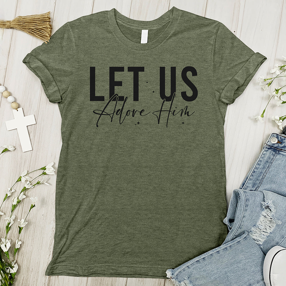 Let Us Adore Him Tee