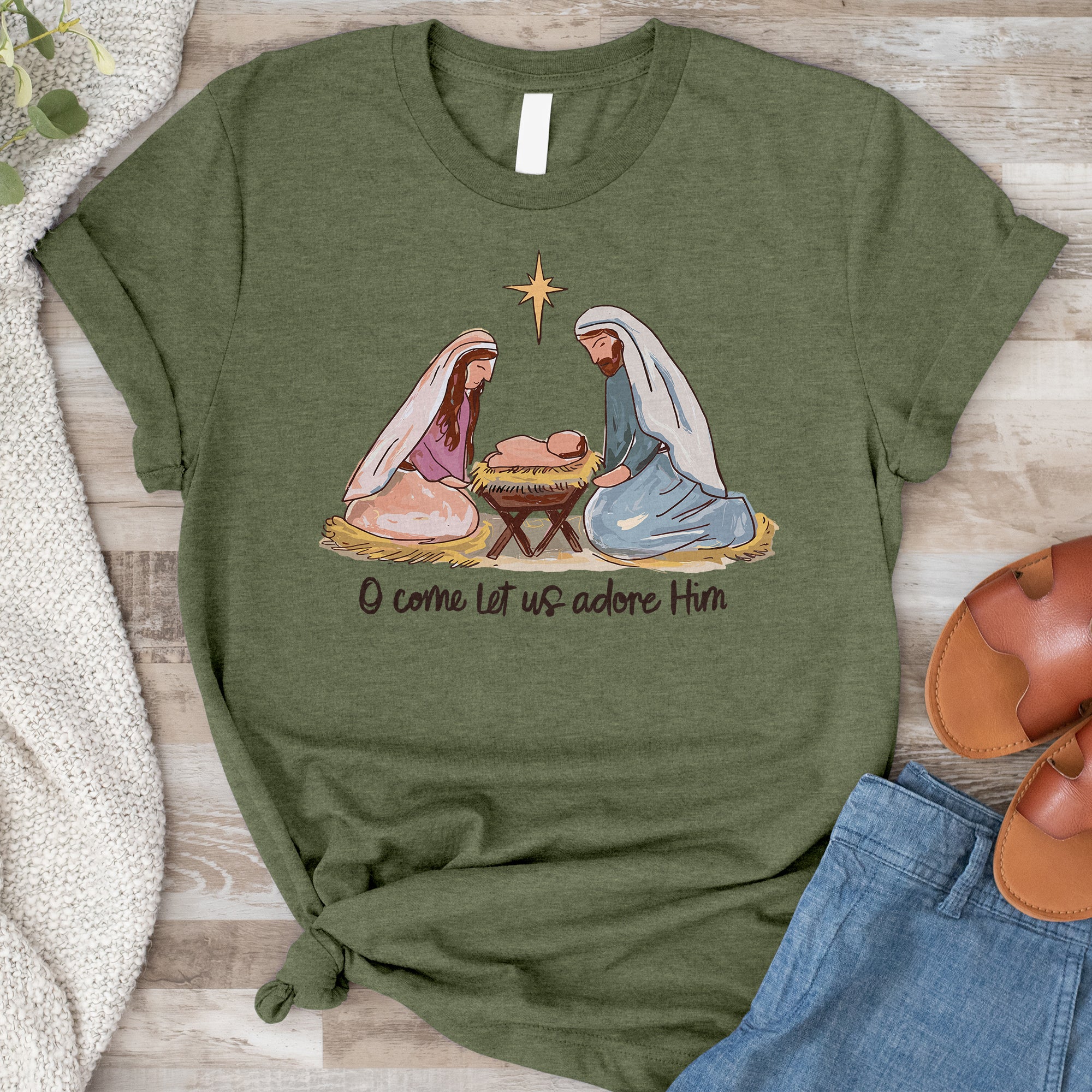 Nativity Scene Tee