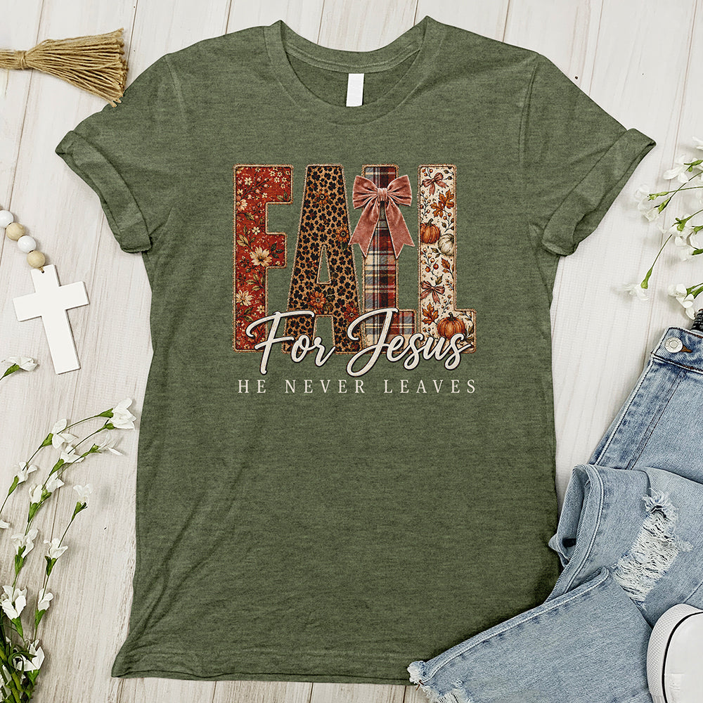 Faith Over Fear Pumpkin Tee