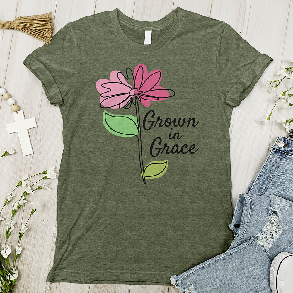 Grown In The Grace - Faith Tee