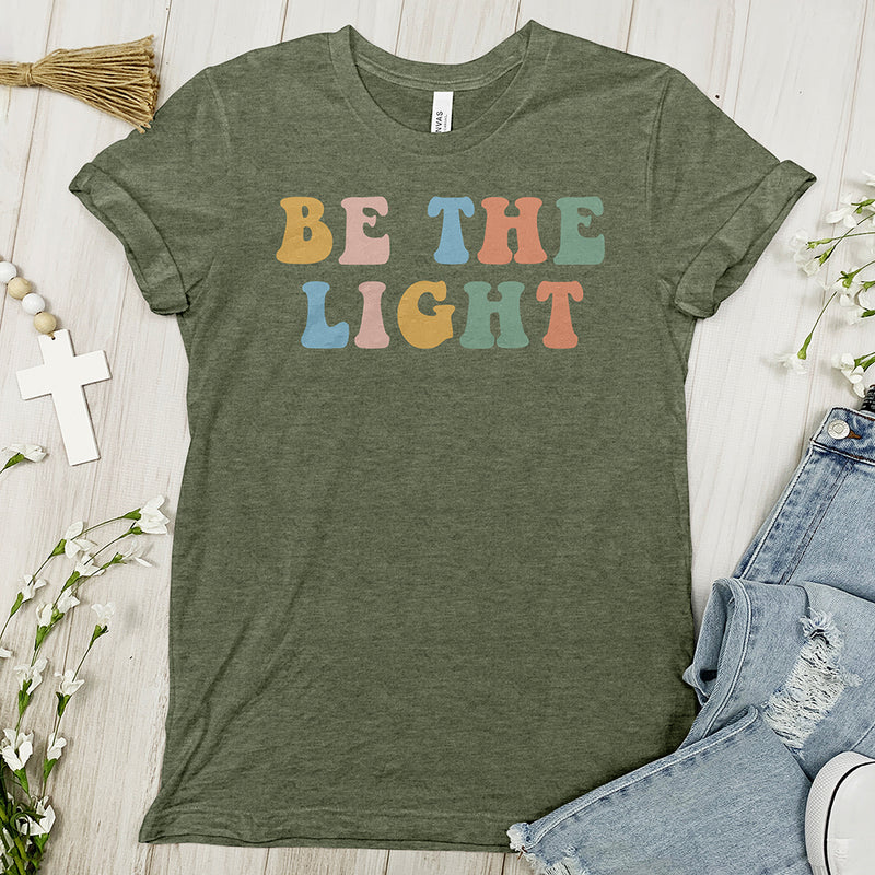 Be The Light Tee - Faith Tee