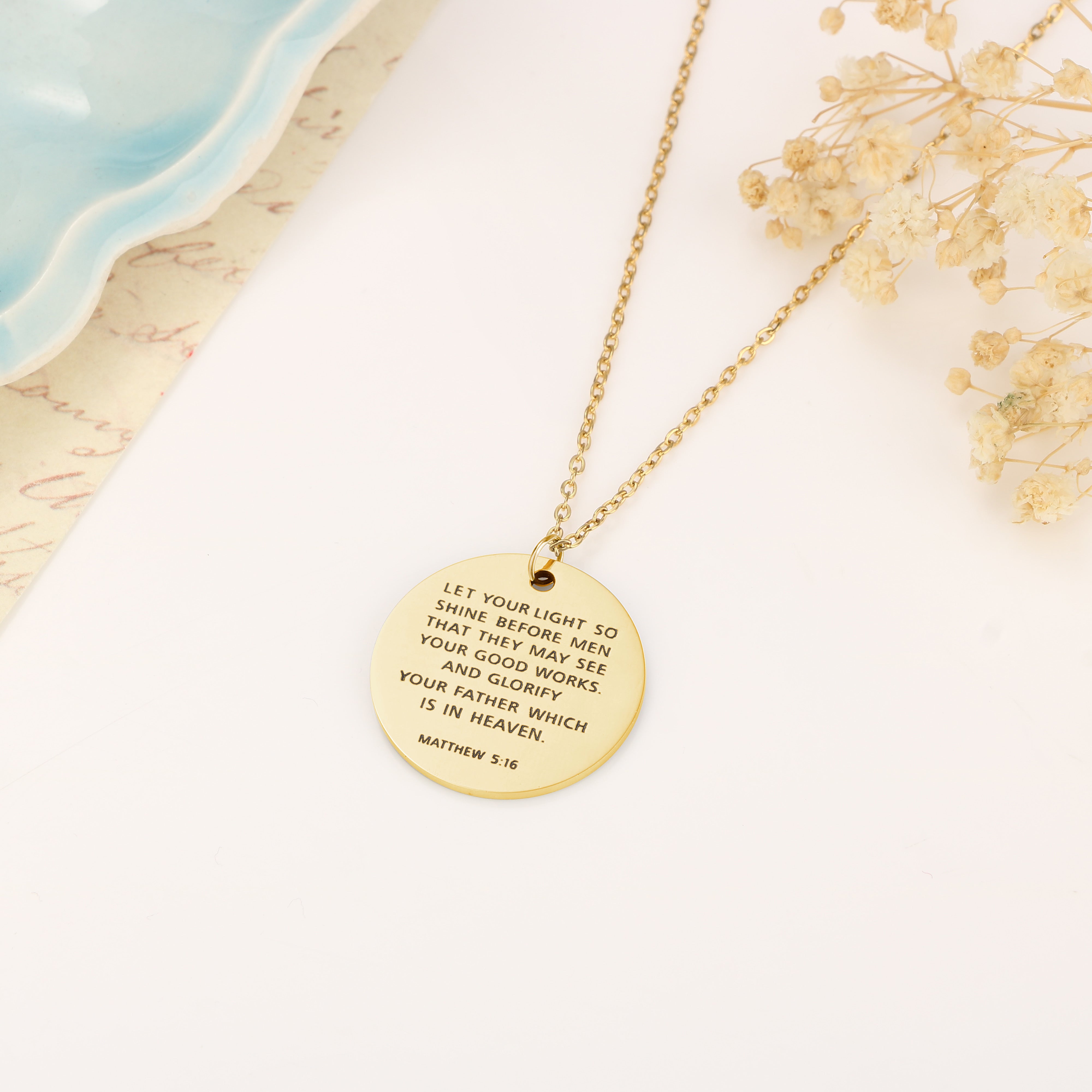 Be The Light Necklace