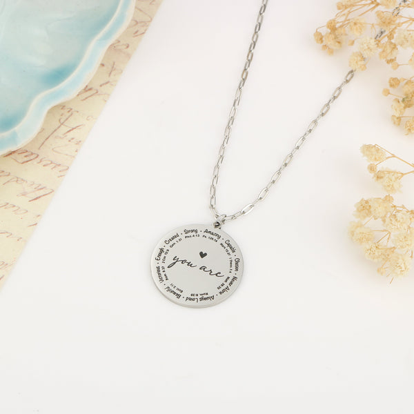 "You Are" Amazing Inspirational Necklace - Special Offer