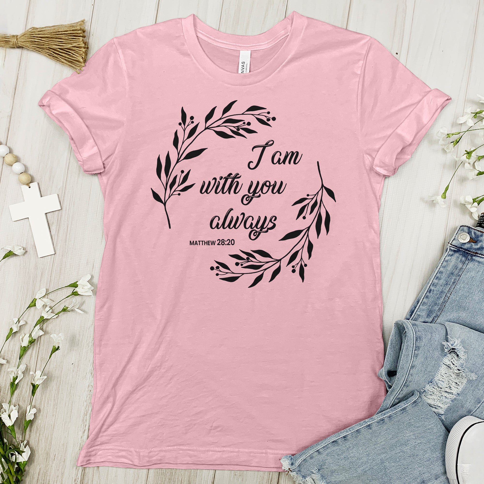 I Am With You Always Tee
