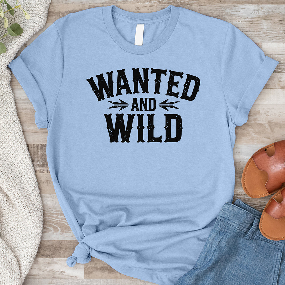Wanted and Wild Tee