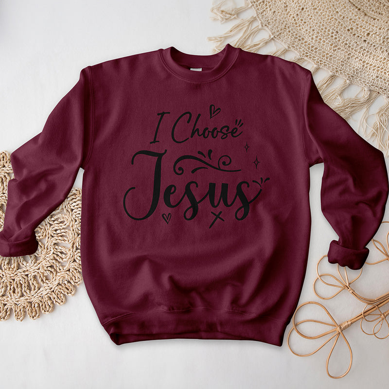 I Choose Jesus Crewneck