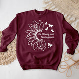 Be Strong and Courageous Joshua Crewneck