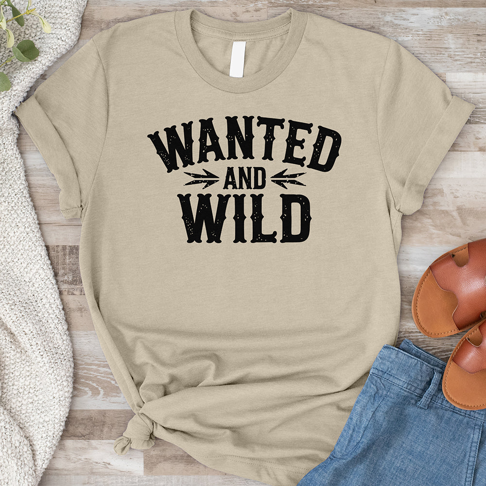 Wanted and Wild Tee