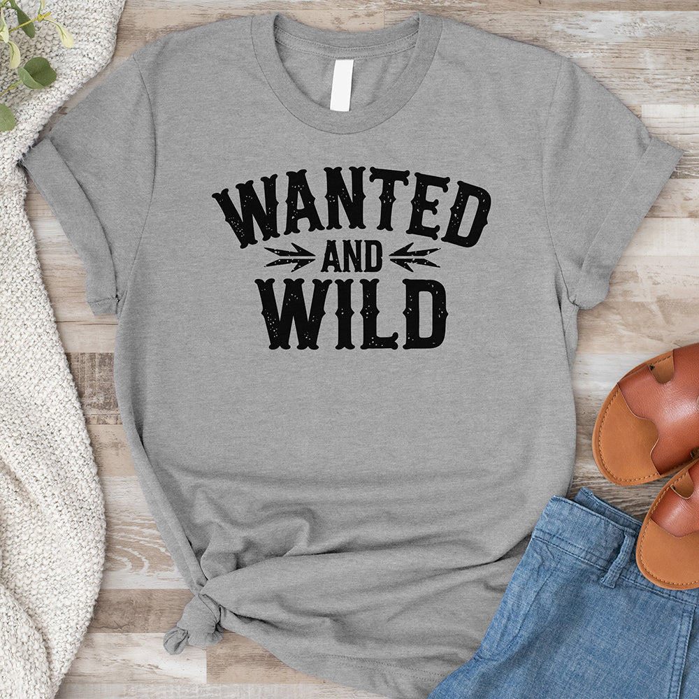 Wanted and Wild Tee