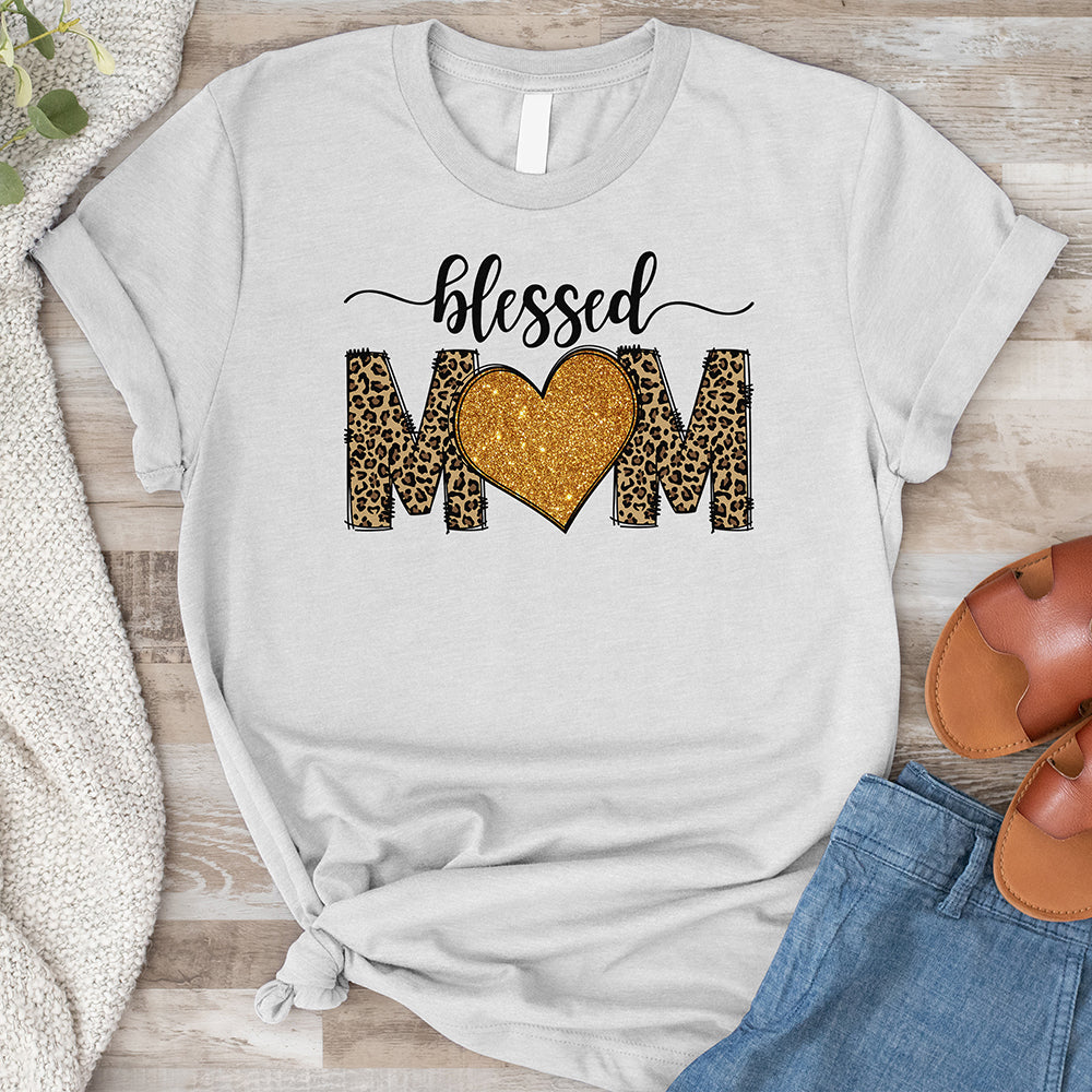 Blessed Mom with Heart Tee
