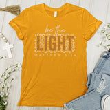 Be The Light Inspirational Tee