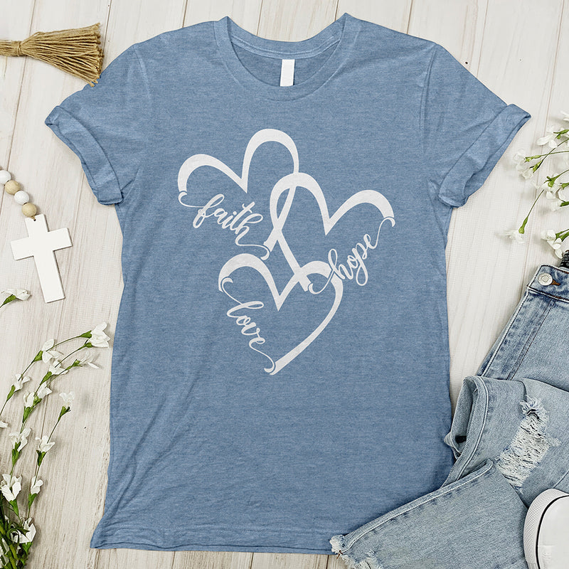 Faith Love Hope Tee