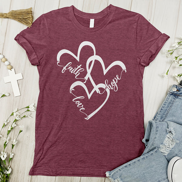 Faith Love Hope Tee