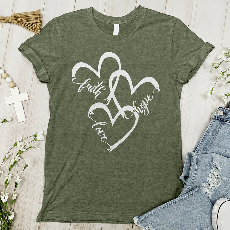Faith Love Hope Tee